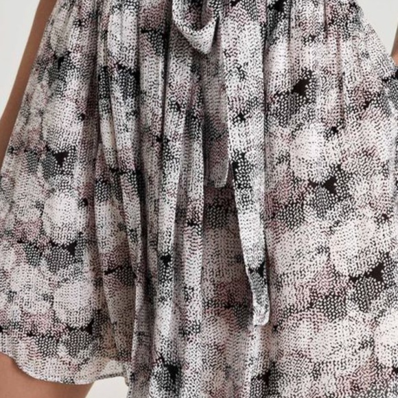 NWT REISS Jonah-Circle Printed Flip Skirt - US 4 - Picture 5 of 7